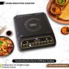Picture of 1200W Induction Cooktop with Long-Lasting Crystal Glass Top and Premium Features