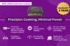 Picture of 1200W Induction Cooktop with Long-Lasting Crystal Glass Top and Premium Features